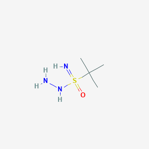 2-Methylpropane-2-sulfonimidhydrazide