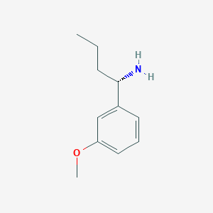 (S)-1-(3-Methoxyphenyl)butan-1-amine