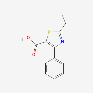 2-Ethyl-4-phenylthiazole-5-carboxylic acid