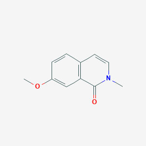 molecular formula C11H11NO2 B12964061 7-methoxy-2-methylisoquinolin-1(2H)-one 