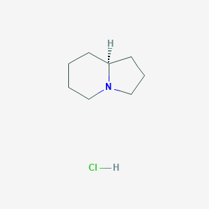 molecular formula C8H16ClN B12964081 (S)-Octahydroindolizine hydrochloride 