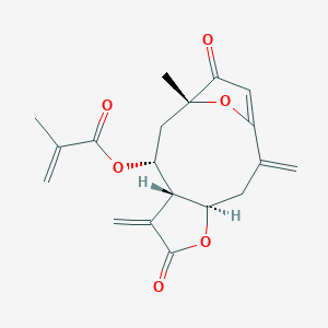 molecular formula C19H20O6 B12964103 4,15-Isoatriplicolide methylacrylate CAS No. 133559-38-3