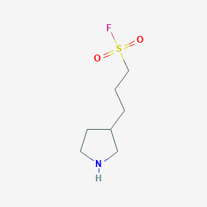 3-(Pyrrolidin-3-yl)propane-1-sulfonyl fluoride