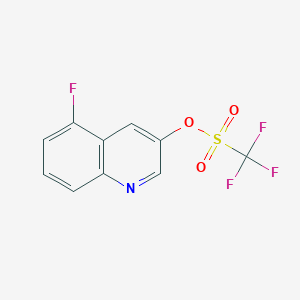 5-Fluoroquinolin-3-yl trifluoromethanesulfonate