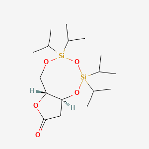 (6aR,9aS)-2,2,4,4-Tetraisopropyldihydro-6H-furo[3,2-f][1,3,5,2,4]trioxadisilocin-8(6aH)-one