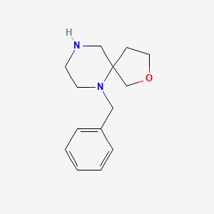 molecular formula C14H20N2O B12964167 6-Benzyl-2-oxa-6,9-diazaspiro[4.5]decane 