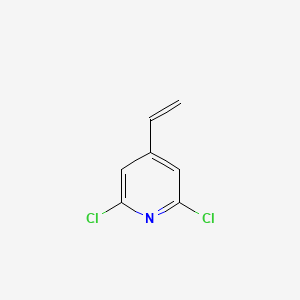 molecular formula C7H5Cl2N B12964195 2,6-Dichloro-4-ethenylpyridine 