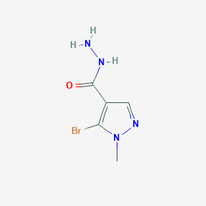 5-Bromo-1-methyl-1H-pyrazole-4-carbohydrazide