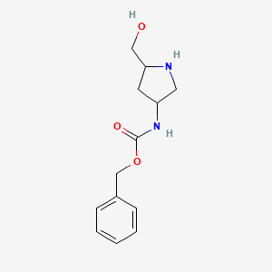 Benzyl (5-(hydroxymethyl)pyrrolidin-3-yl)carbamate