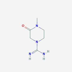 4-Methyl-3-oxopiperazine-1-carboximidamide