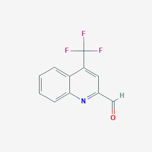 4-(Trifluoromethyl)quinoline-2-carbaldehyde