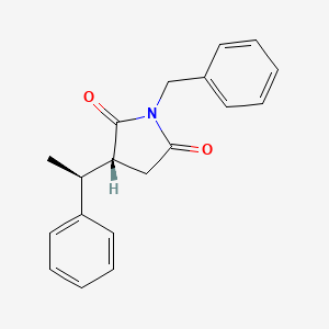 (R)-1-Benzyl-3-((S)-1-phenylethyl)pyrrolidine-2,5-dione