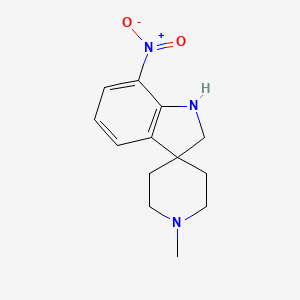 1'-Methyl-7-nitrospiro[indoline-3,4'-piperidine]