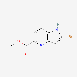 Methyl 2-bromo-1H-pyrrolo[3,2-b]pyridine-5-carboxylate