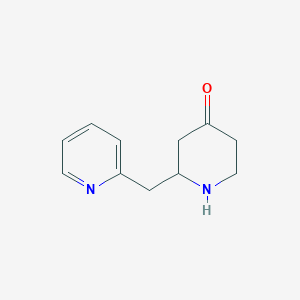 2-(Pyridin-2-ylmethyl)piperidin-4-one