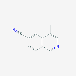 4-Methylisoquinoline-6-carbonitrile