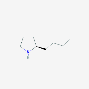 molecular formula C8H17N B12964424 (R)-2-Butylpyrrolidine 