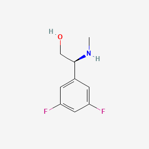 (S)-2-(3,5-Difluorophenyl)-2-(methylamino)ethanol