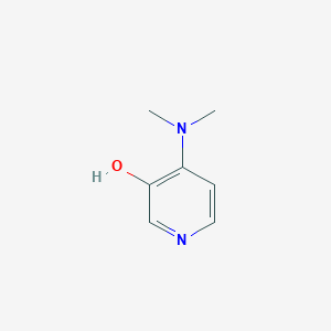 molecular formula C7H10N2O B12964469 4-(Dimethylamino)pyridin-3-OL 