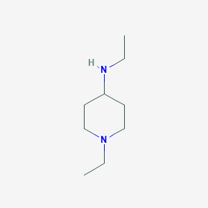 molecular formula C9H20N2 B12964484 N,1-diethylpiperidin-4-amine 