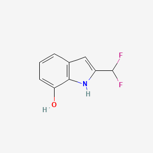 2-(Difluoromethyl)-1H-indol-7-ol