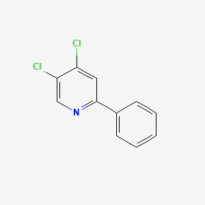 molecular formula C11H7Cl2N B12964581 4,5-Dichloro-2-phenylpyridine 