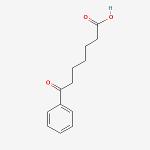 molecular formula C13H16O3 B1296459 7-氧代-7-苯基庚酸 CAS No. 7472-43-7