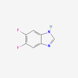 molecular formula C7H4F2N2 B1296463 5,6-Difluorobenzimidazole CAS No. 78581-99-4