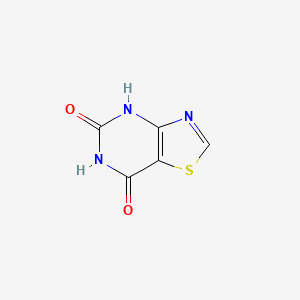 molecular formula C5H3N3O2S B1296465 噻唑并[4,5-d]嘧啶-5,7-二醇 CAS No. 7464-09-7
