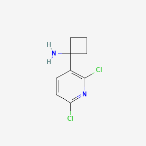 1-(2,6-Dichloropyridin-3-yl)cyclobutanamine