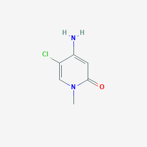 4-Amino-5-chloro-1-methylpyridin-2(1H)-one