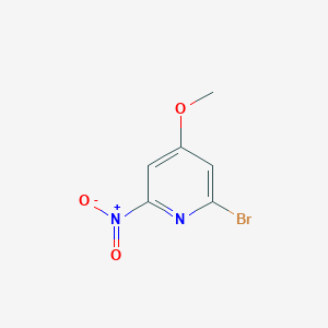 2-Bromo-4-methoxy-6-nitropyridine