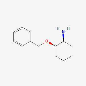 (1S,2R)-2-(Benzyloxy)cyclohexan-1-amine