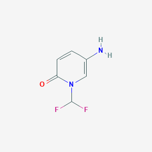 5-Amino-1-(difluoromethyl)pyridin-2(1H)-one