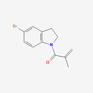 1-(5-Bromoindolin-1-yl)-2-methylprop-2-en-1-one