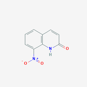 molecular formula C9H6N2O3 B1296478 8-硝基喹啉-2(1H)-酮 CAS No. 7461-12-3