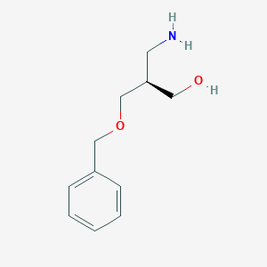 (S)-3-amino-2-((benzyloxy)methyl)propan-1-ol