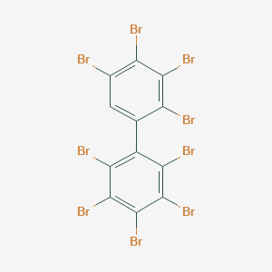 molecular formula C12HBr9 B129648 2,2',3,3',4,4',5,5',6-九溴联苯 CAS No. 69278-62-2