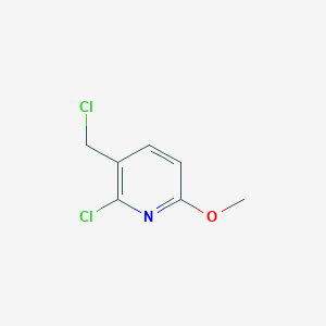 2-Chloro-3-(chloromethyl)-6-methoxypyridine