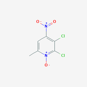 2,3-Dichloro-6-methyl-4-nitropyridine 1-oxide