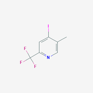 4-Iodo-5-methyl-2-(trifluoromethyl)pyridine