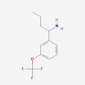 1-(3-(Trifluoromethoxy)phenyl)butan-1-amine