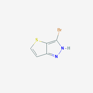 3-Bromo-1H-thieno[3,2-c]pyrazole