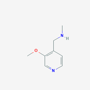 1-(3-Methoxypyridin-4-yl)-N-methylmethanamine