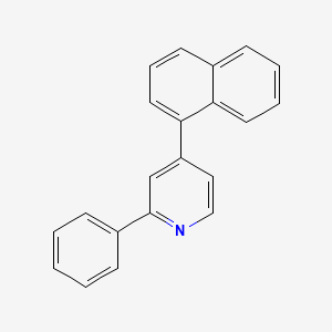 4-(Naphthalen-1-yl)-2-phenylpyridine