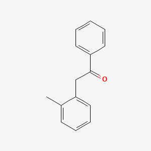 molecular formula C15H14O B1296502 2-(2-甲基苯基)苯乙酮 CAS No. 5033-67-0