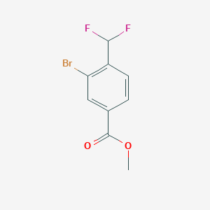 Methyl 3-bromo-4-(difluoromethyl)benzoate