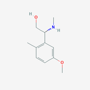 (R)-2-(5-Methoxy-2-methylphenyl)-2-(methylamino)ethanol