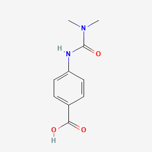 molecular formula C10H12N2O3 B1296505 4-[(二甲基氨基羰基)氨基]苯甲酸 CAS No. 91880-51-2