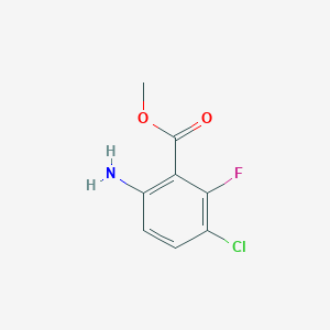 Methyl 6-amino-3-chloro-2-fluorobenzoate